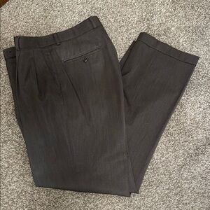 Men's Greg Peters Brown Dress Pants